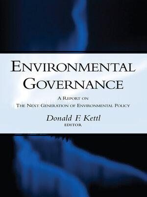 cover image of Environmental Governance